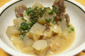 お汁まで美味しい♪牛すじの味噌煮込み♪