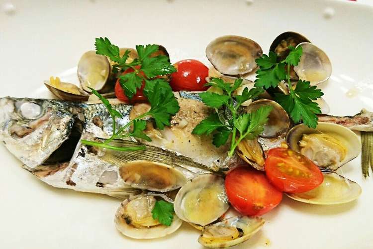 鯵のアクアパッツァ レシピ 作り方 By まかなママ クックパッド 簡単おいしいみんなのレシピが377万品