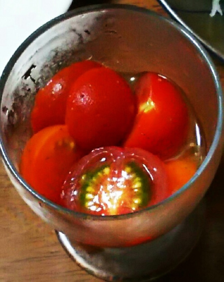 ミニトマトの♥コンポート♥の画像