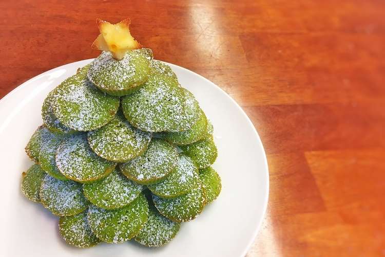 抹茶マドレーヌのクリスマスツリータワー レシピ 作り方 By Ko Koro クックパッド 簡単おいしいみんなのレシピが351万品