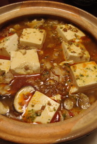〆は麻婆麺！丸美屋麻婆豆腐の素鍋