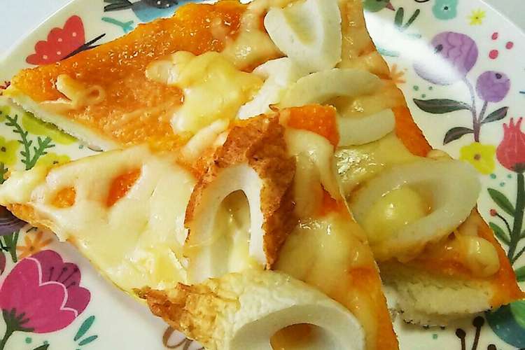男の テキトー食パンちくわピザトースト レシピ 作り方 By Ja クックパッド