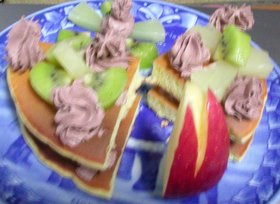 クリームサンドパンケーキ
