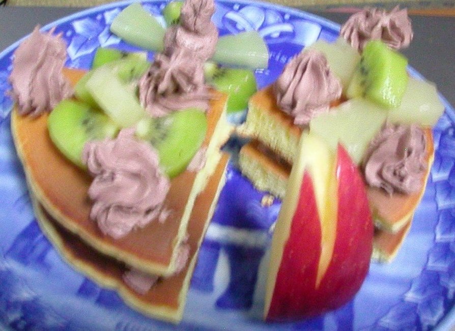 クリームサンドパンケーキの画像