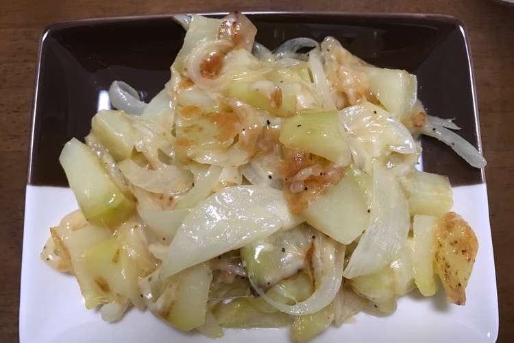 じゃがいもと玉ねぎのチーズ炒め レシピ 作り方 By りさくまくま クックパッド 簡単おいしいみんなのレシピが360万品