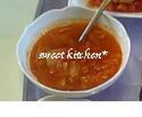 野菜たっぷりスープ