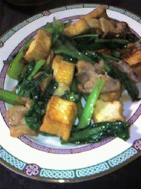 ✿タイ屋台風ฺ✿ฺ豆腐野菜炒め