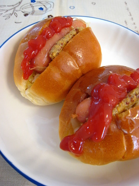 昔ながらの☆シンプルドッグ