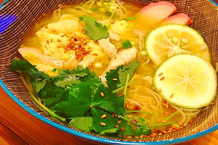 温麺 にゅうめん の生姜味噌仕立て レシピ 作り方 By ちーはまdeちーはま クックパッド 簡単おいしいみんなのレシピが352万品