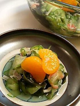 我が家の酢の物