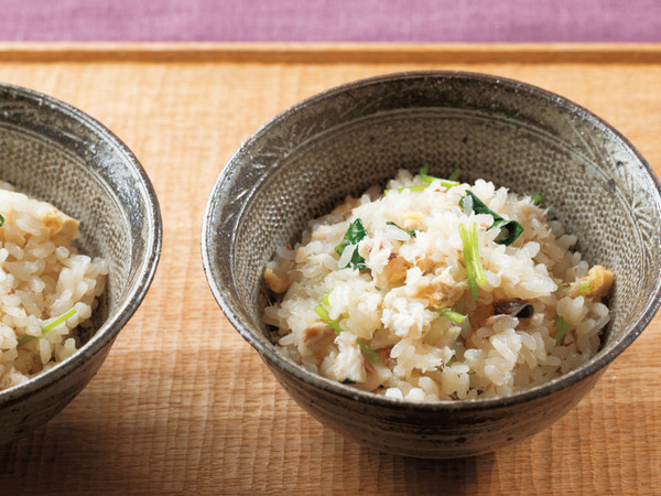 さわらの炊き込みご飯