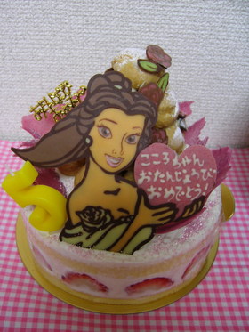 ♪プリンセスのバースデーケーキ♪