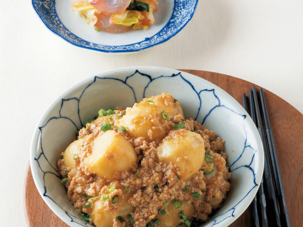 里いものそぼろ煮