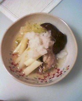 千切りキャベツのお鍋