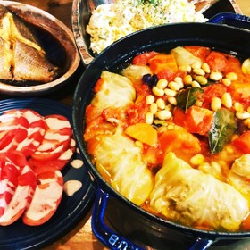 トロトロファーストトマトのロールキャベツ