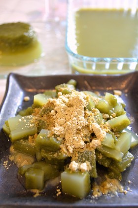 低カロリーダイエット◎抹茶寒天ゼリー