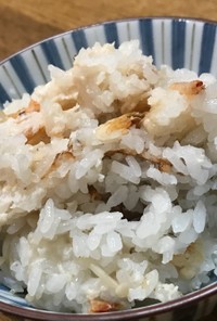 土鍋♡酒粕＆桜えび＆えのき炊き込みご飯〜