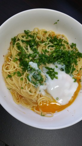 夏残った冷やし中華を変身! 簡単 油そば
