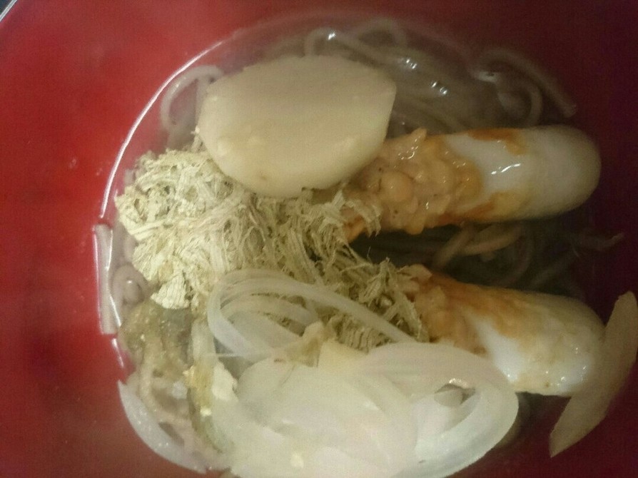ひきわり納豆味噌汁の画像