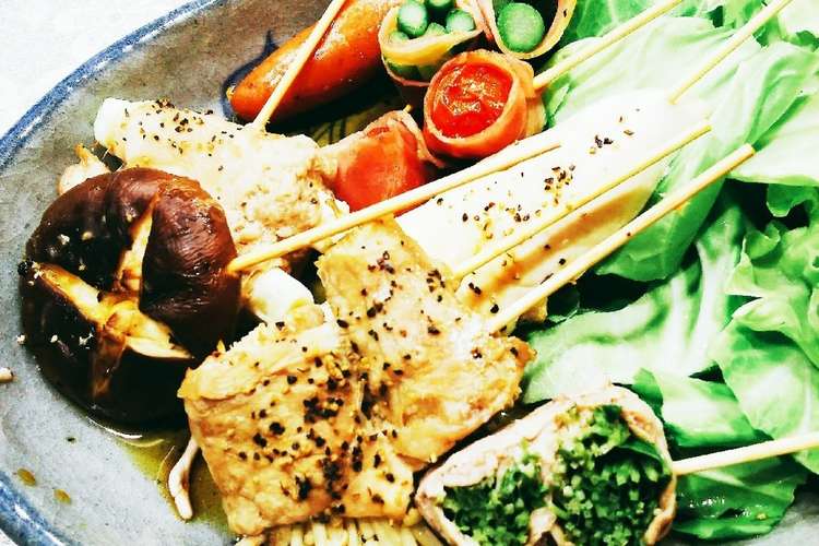 家飲みに お洒落な焼き鳥 レシピ 作り方 By 栄養士の卵 クックパッド