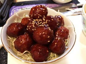 お肉を感じる冷凍保存ミートボール!