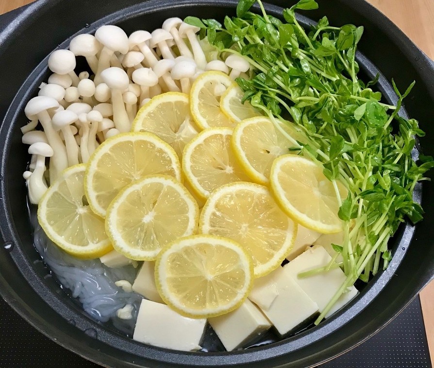 【お鍋レシピ】かんたんレモン鍋の画像