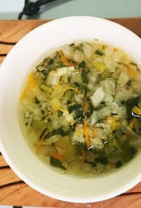 「離乳食」 シンプル野菜スープ
