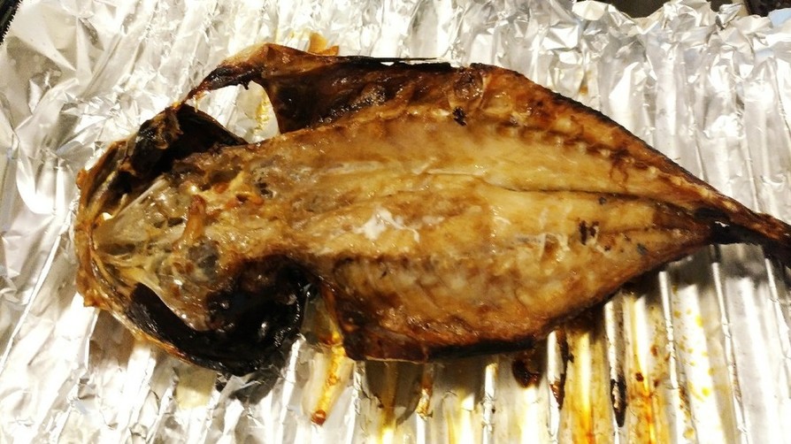 グリルで。汚さず、簡単、きれいに焼き魚！の画像