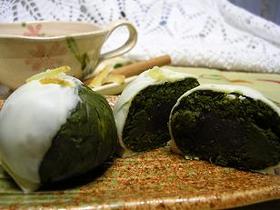失敗ケーキ救済!抹茶あんこ包み
