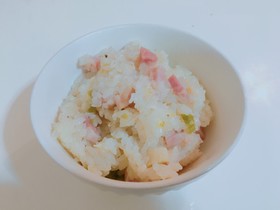 炊飯器で簡単!ガーリックバターライス