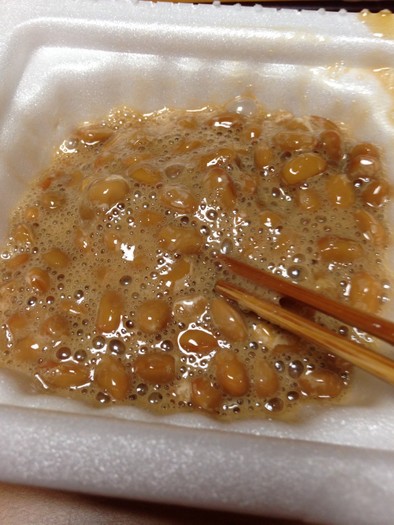 バルサミコ酢納豆の写真