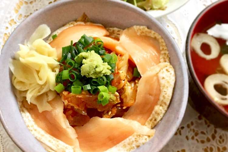 ひと手間で断然美味しい 韓国風ネギトロ丼 レシピ 作り方 By 4holinda クックパッド 簡単おいしいみんなのレシピが358万品