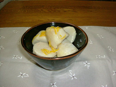 里芋の柚子風味の写真