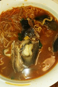 魚の目玉☆拉麺(韓国ﾄﾞﾗﾏ空想再現)