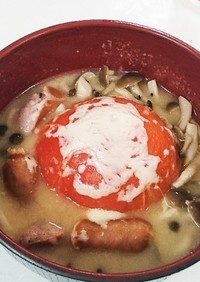 【電子レンジで】トマトまるごとスープ