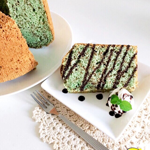 爽快 チョコミント シフォンケーキ レシピ 作り方 By ベリル クックパッド 簡単おいしいみんなのレシピが373万品