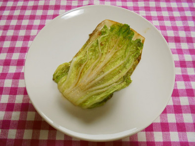 食材１つ♪白菜のソテーの写真