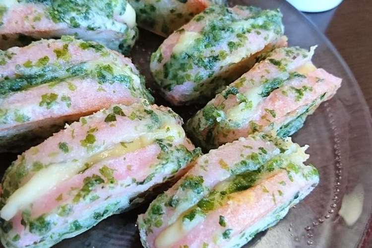 かまぼこチーズの磯辺揚げ 風 レシピ 作り方 By ４人娘ｍａｍａ クックパッド