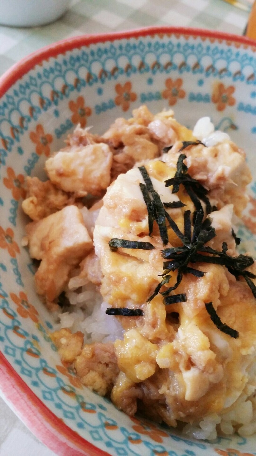 5分でできる☆ツナ豆腐丼の画像