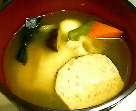 簡単あっさりカレー雑煮