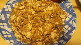 ご飯がすすむ☆豆腐と春雨の中華風炒め☆