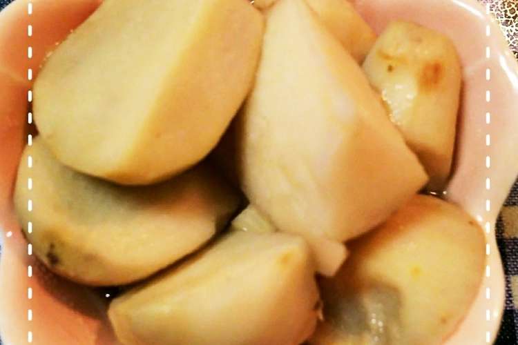 レンジ時短 だしの素で簡単 里芋の煮物 レシピ 作り方 By けいこ317 クックパッド 簡単おいしいみんなのレシピが356万品