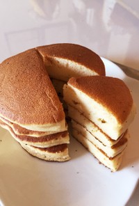 フワッフワ〜な分厚いホットケーキ