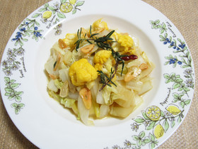 白い野菜のカポナータ
