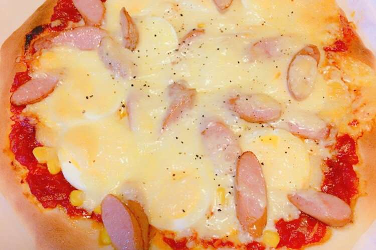 ボールで手ごね 生地から手作りの簡単ピザ レシピ 作り方 By Hiroひろりーな クックパッド 簡単おいしいみんなのレシピが355万品