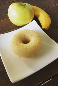 離乳食 バナナ焼きドーナツ