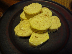 鶏そぼろ卵焼き