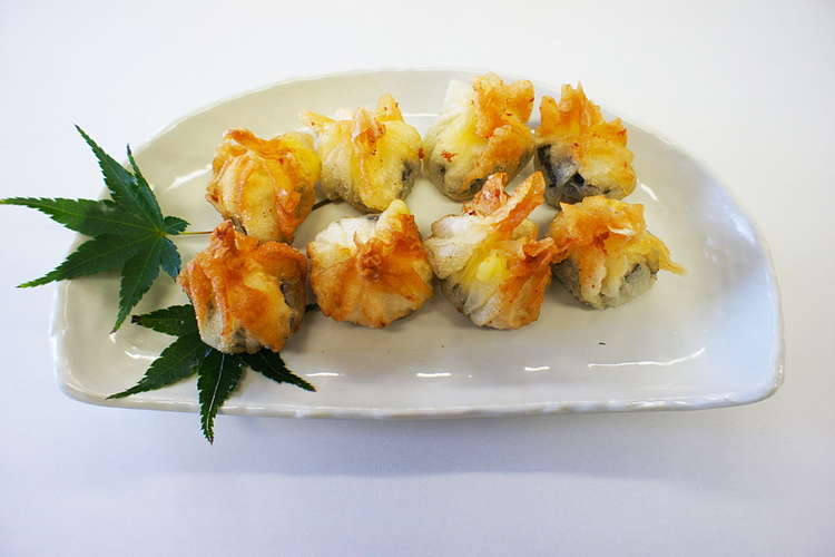 お箸がすすむ とっくり芋のきんちゃく揚げ レシピ 作り方 By 福島県 クックパッド 簡単おいしいみんなのレシピが353万品