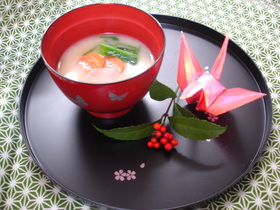 白味噌のお雑煮