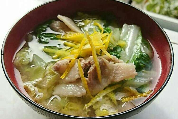 ほっこり 白菜と豚バラの塩こうじスープ レシピ 作り方 By ハッピーみっけ クックパッド 簡単おいしいみんなのレシピが355万品
